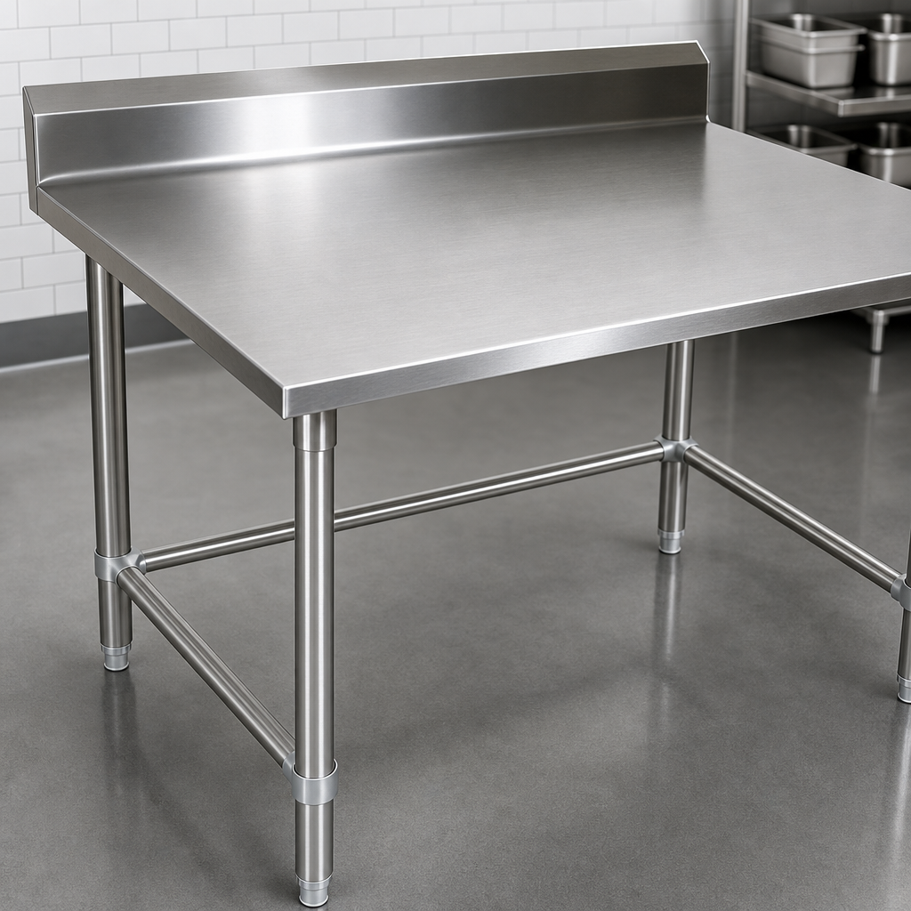 16-Gauge 300-Series Stainless Steel Top