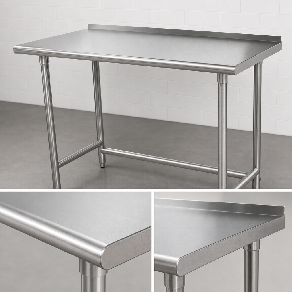 16-Gauge 430 Stainless Steel Top