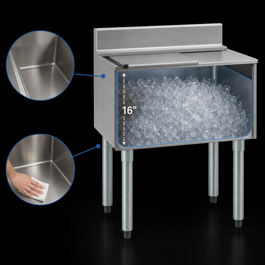 16-Inch Deep Stainless Steel Liner