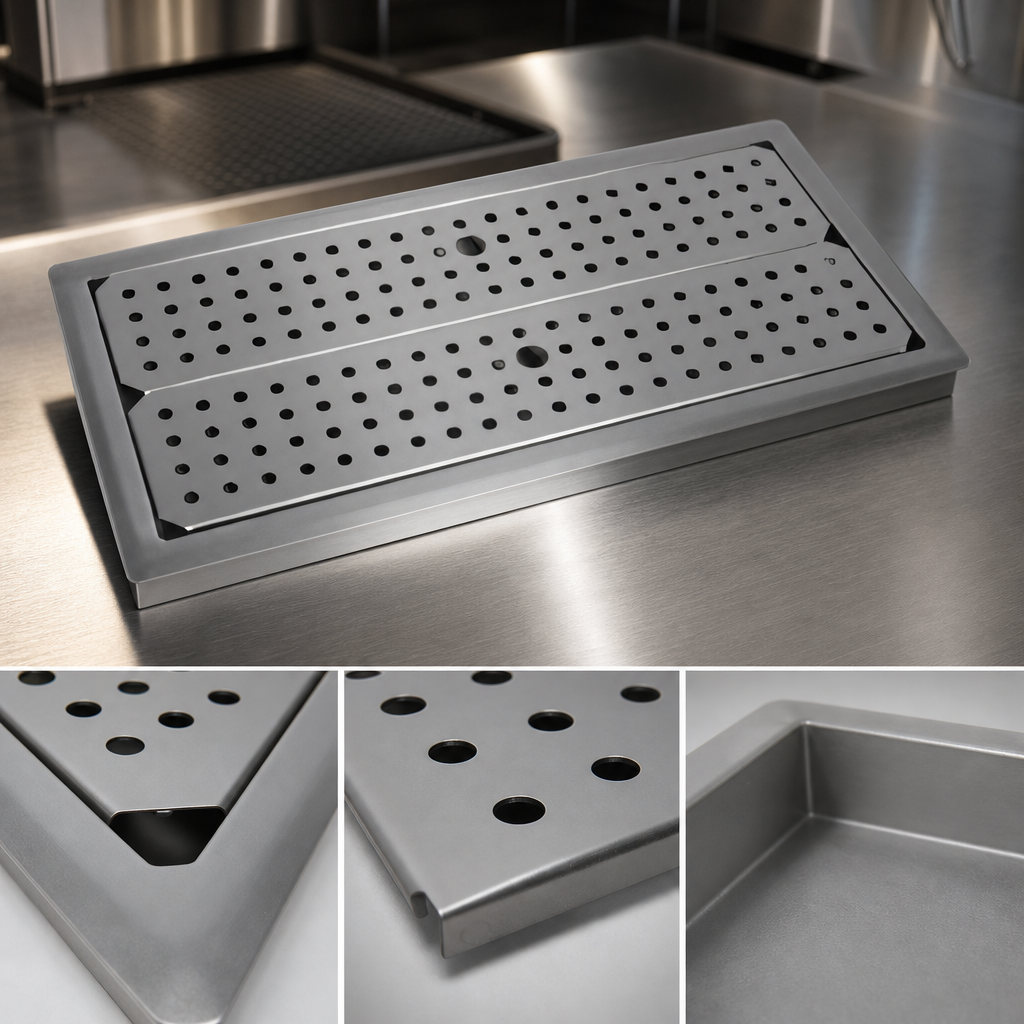 18-Gauge Stainless Steel Pan