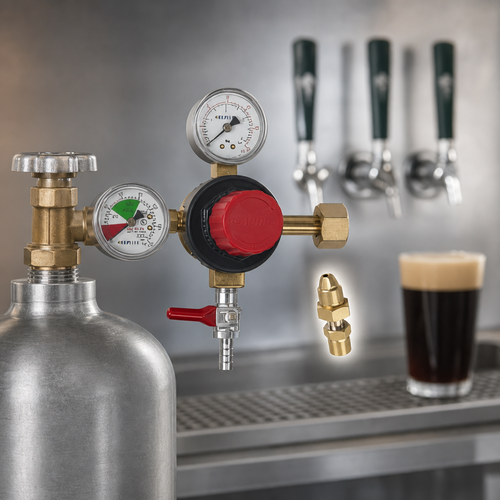 Primary Regulator with Nitrogen Adapter