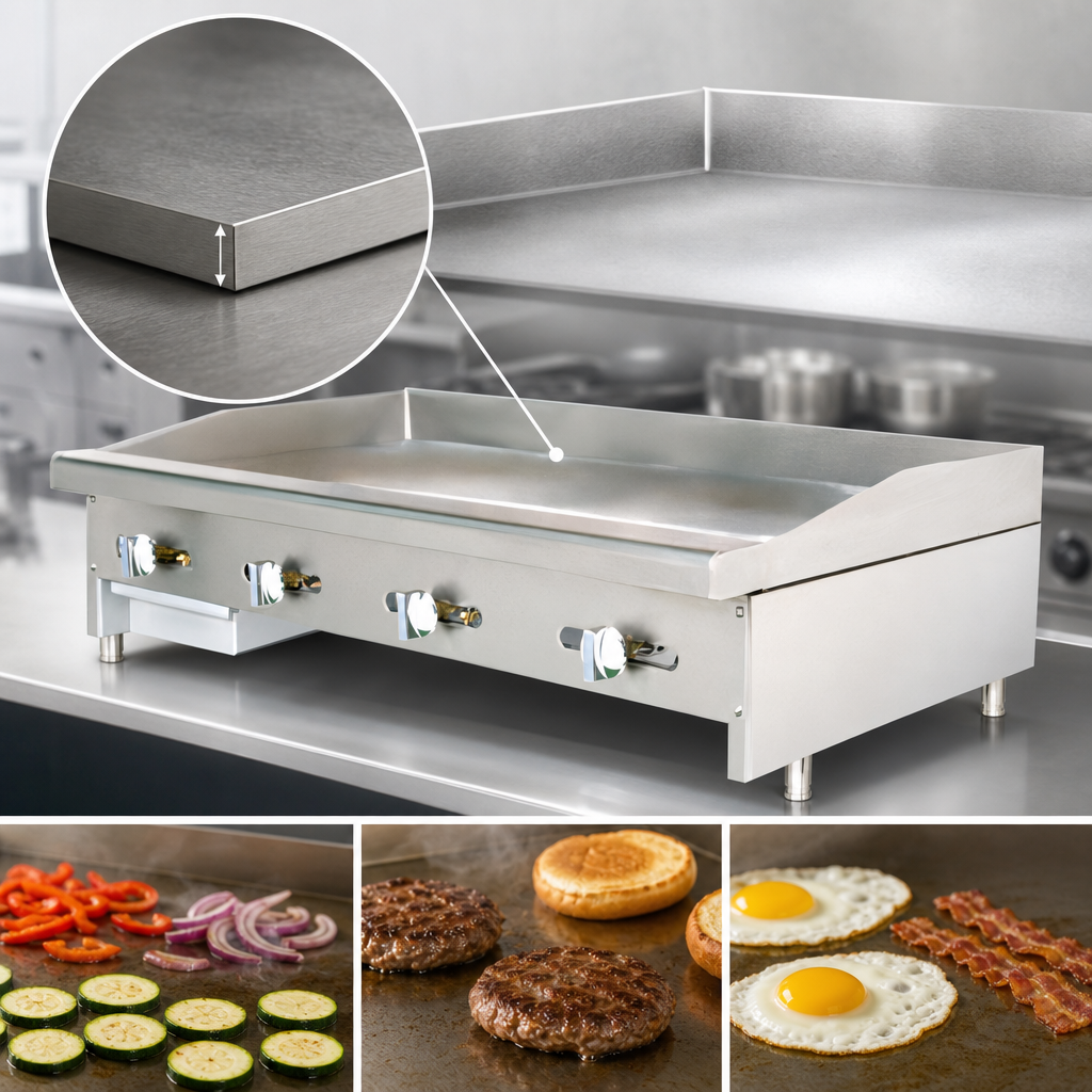 3/4-Inch Steel Griddle Plate