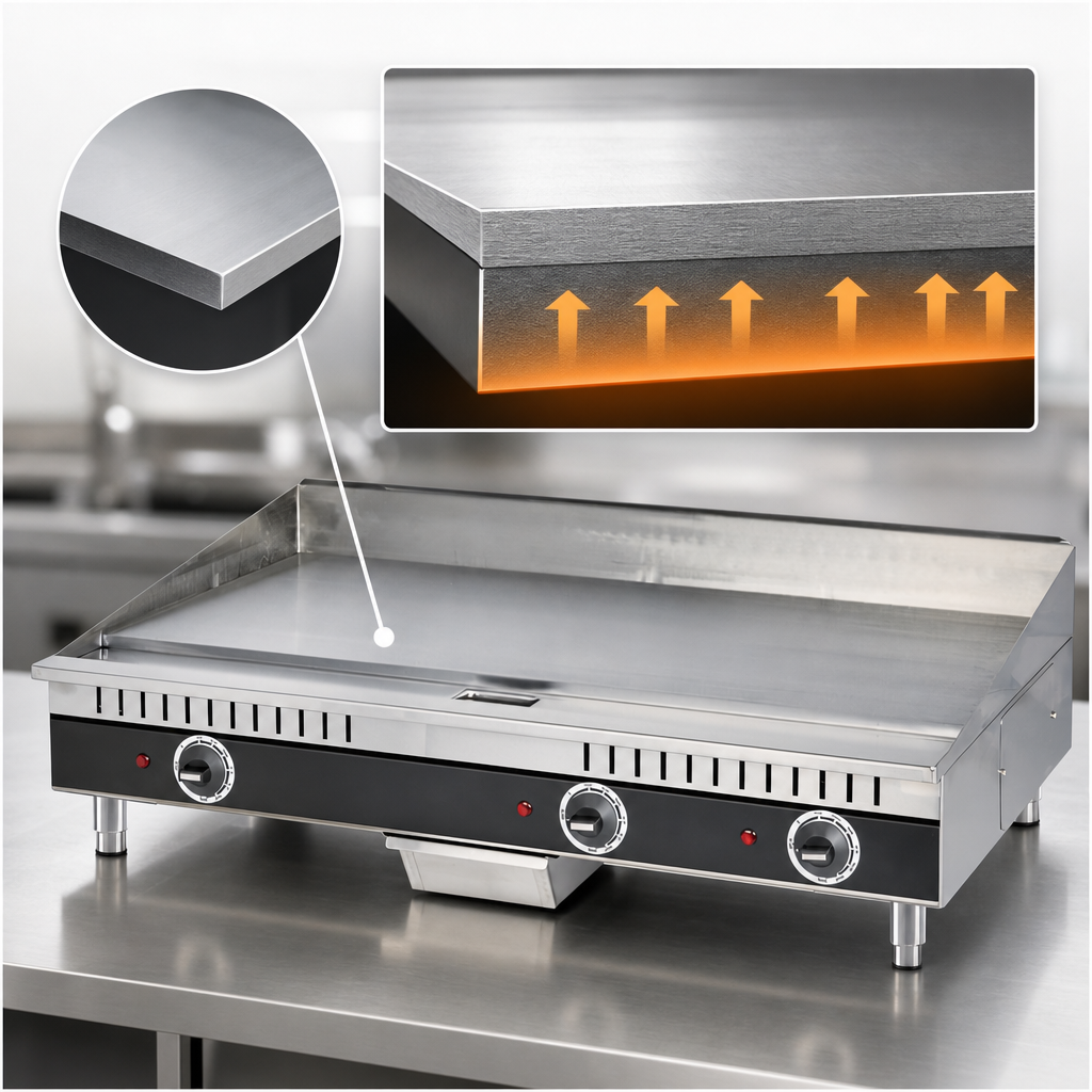 Solid 1/2-Inch Polished Steel Plate