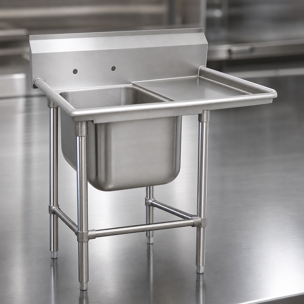 14 Gauge 304 Stainless Steel Top