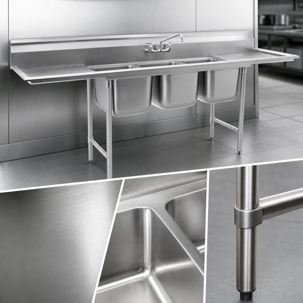 304 Stainless Steel Construction