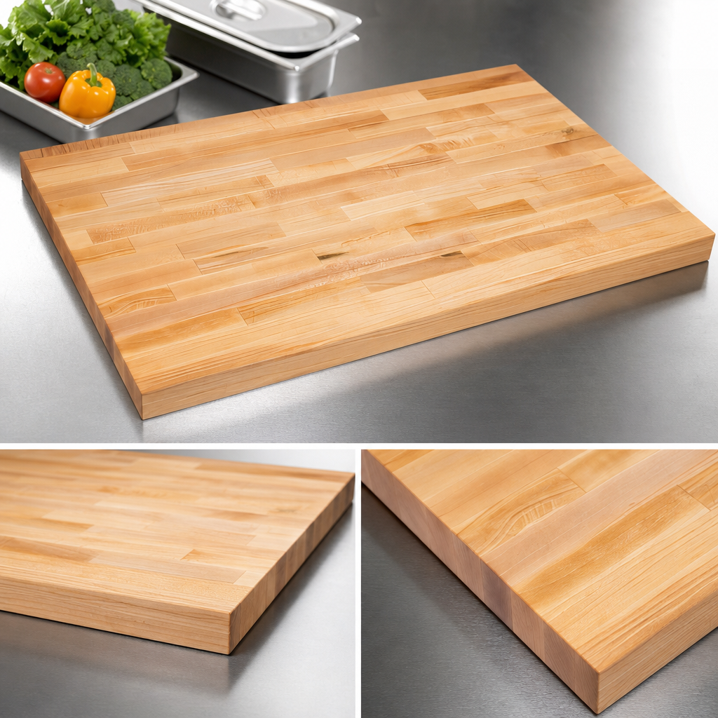 Edge Grain Flat Top