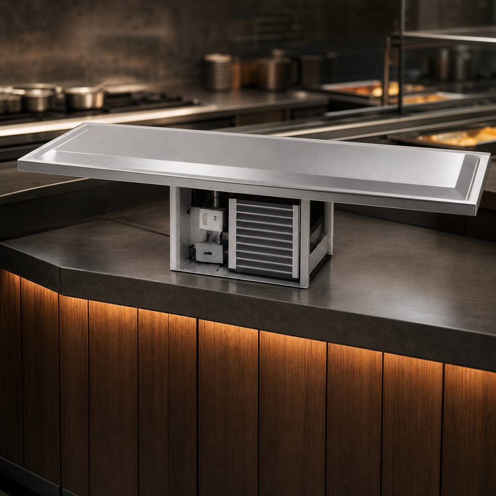 Raised Stainless Steel Top