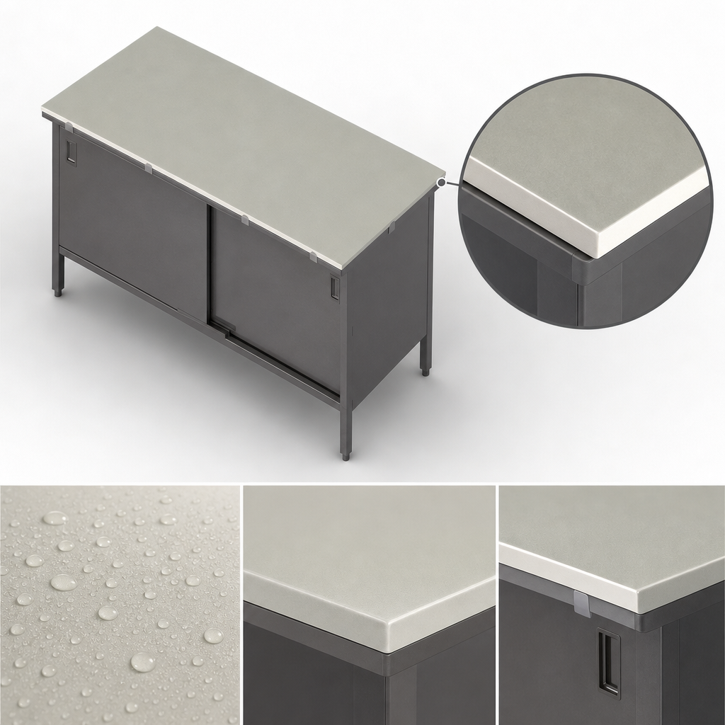 3/4-Inch Poly Top Surface