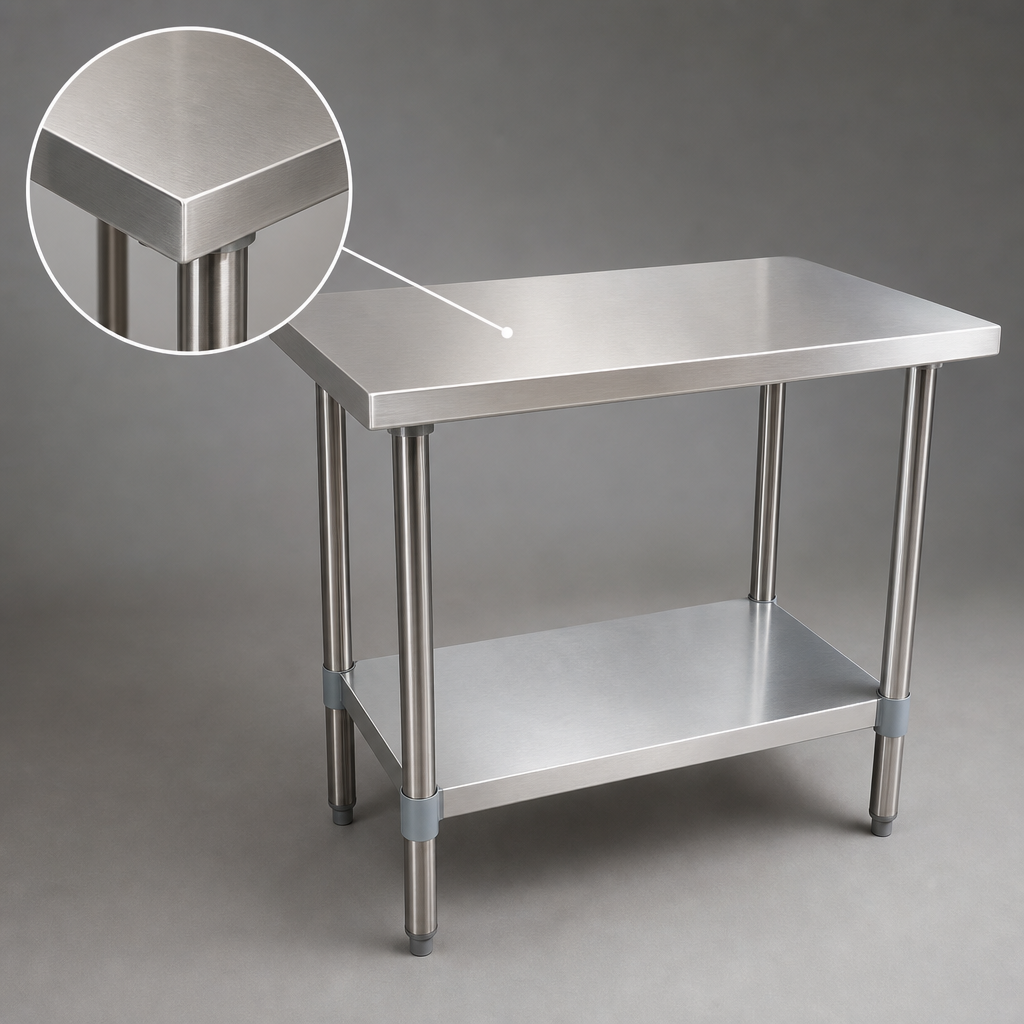 18-Gauge T-430 Stainless Steel Top
