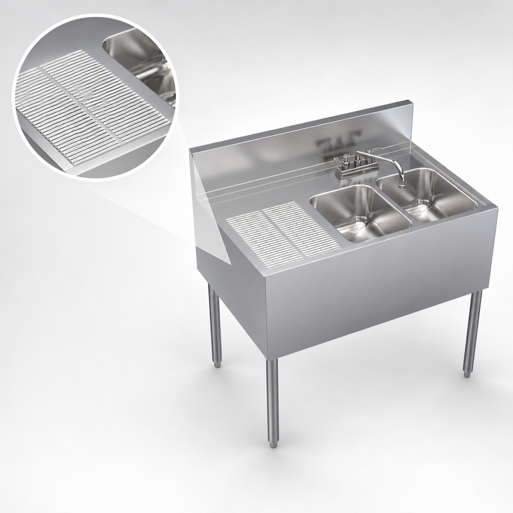 Left Embossed Drainboard