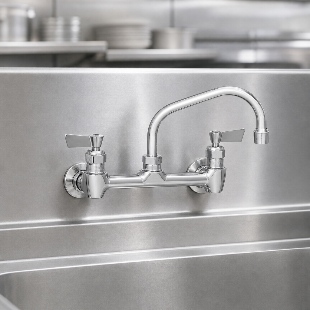 8-Inch Center Backsplash Mount