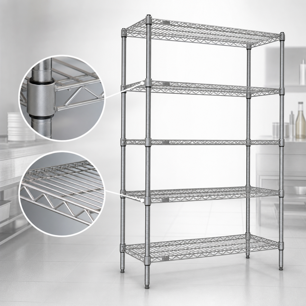 Patented QuadTruss® Shelves