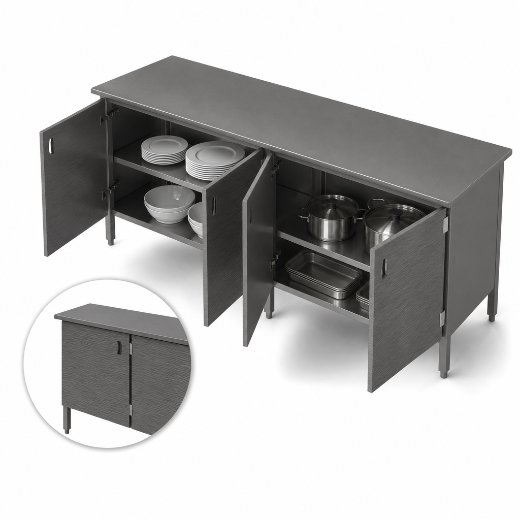 Hinged Door Enclosed Base
