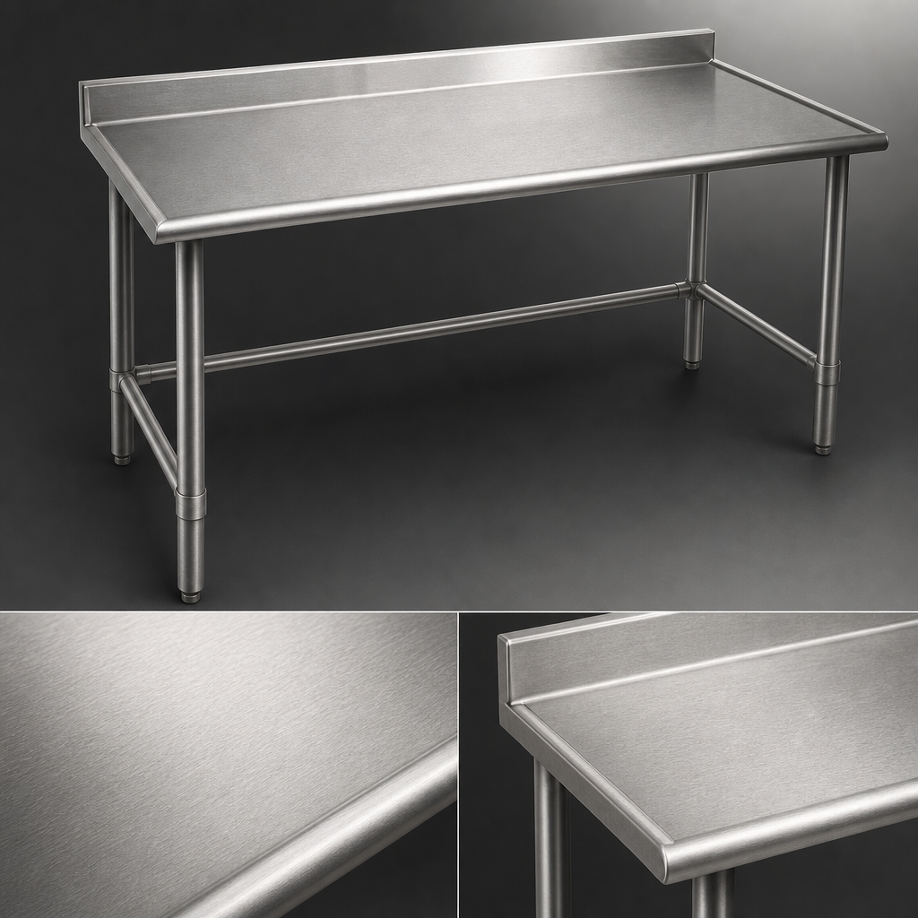 14-Gauge 300-Series Stainless Steel Top