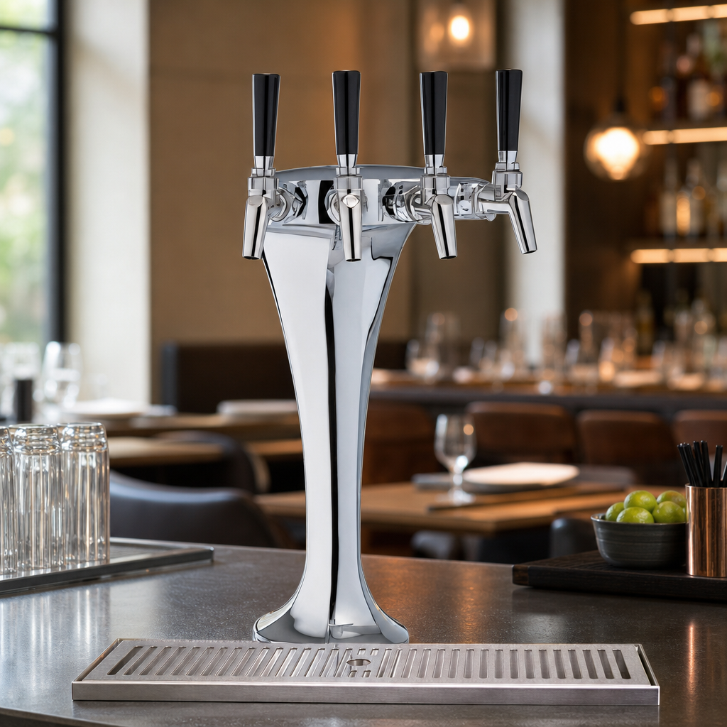 Four-Faucet Capacity