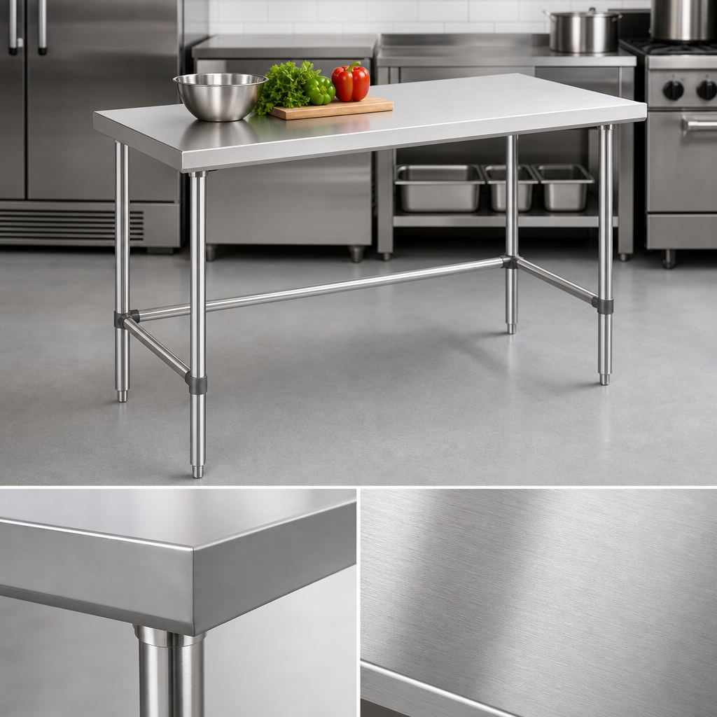 18 Gauge 430 Stainless Steel Top