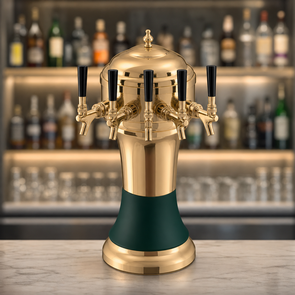 Five-Faucet Capacity