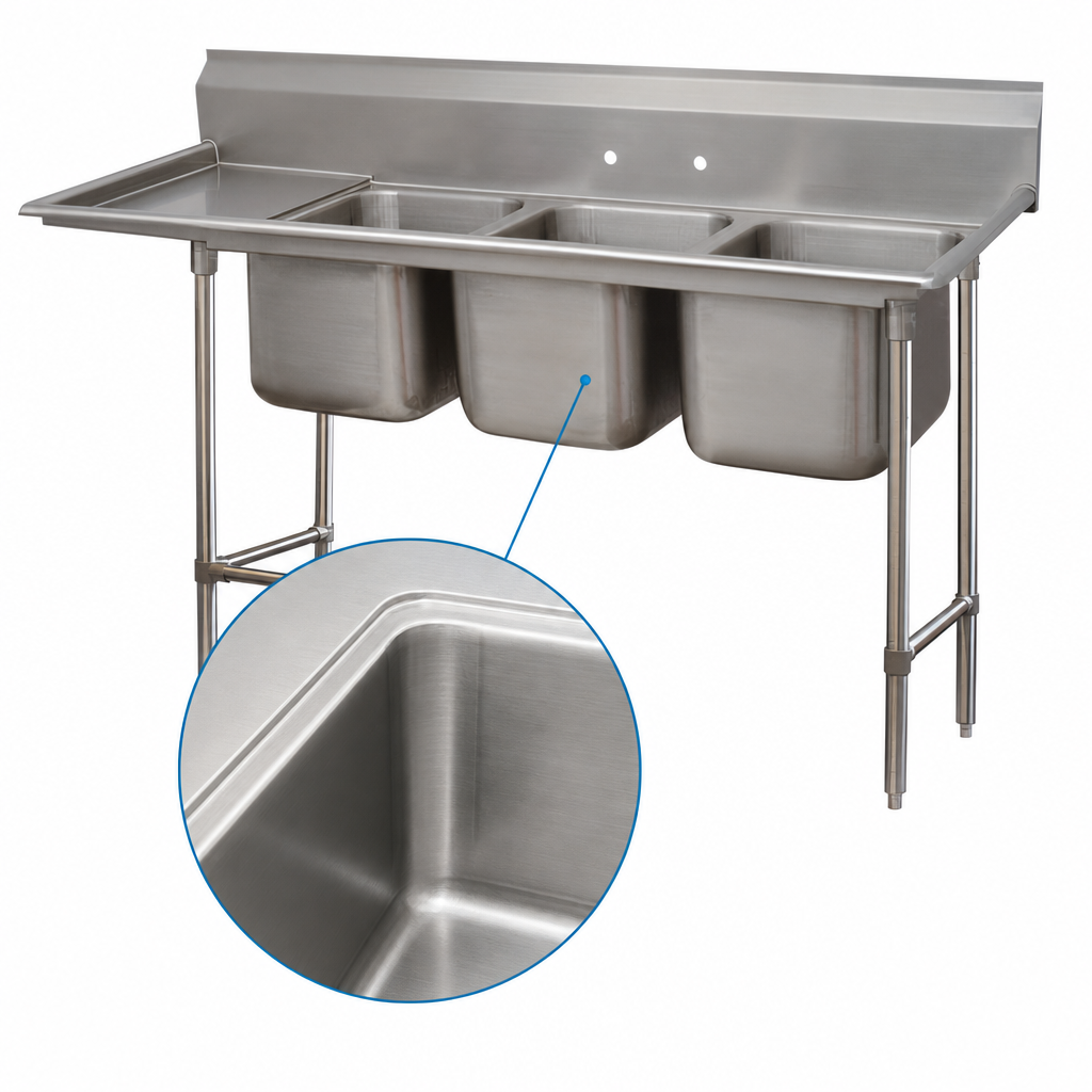 Deep Drawn Sink Bowls