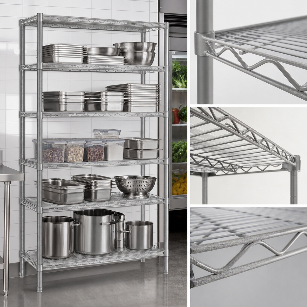 Patented QuadTruss Shelf Design