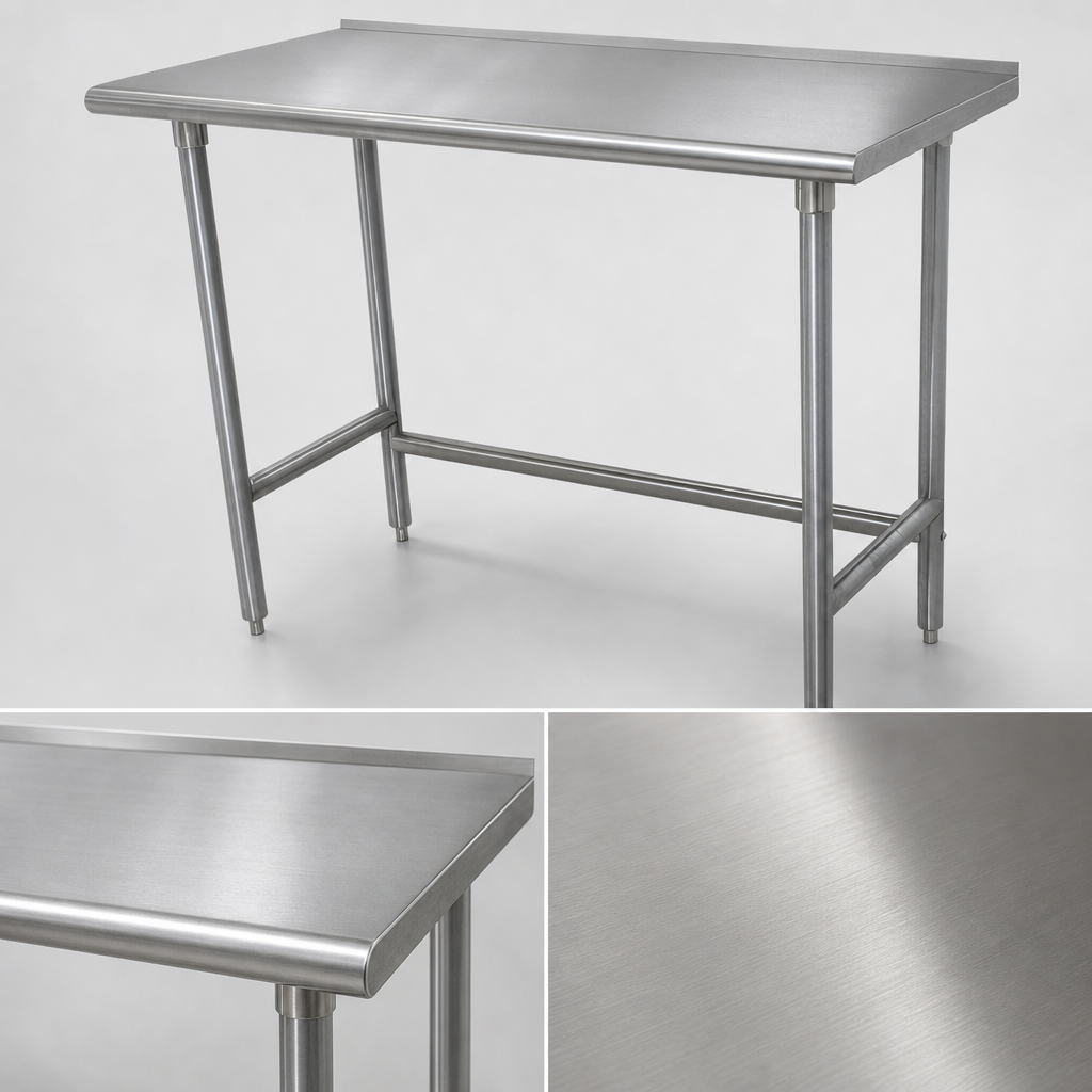 16-Gauge 430 Stainless Steel Top