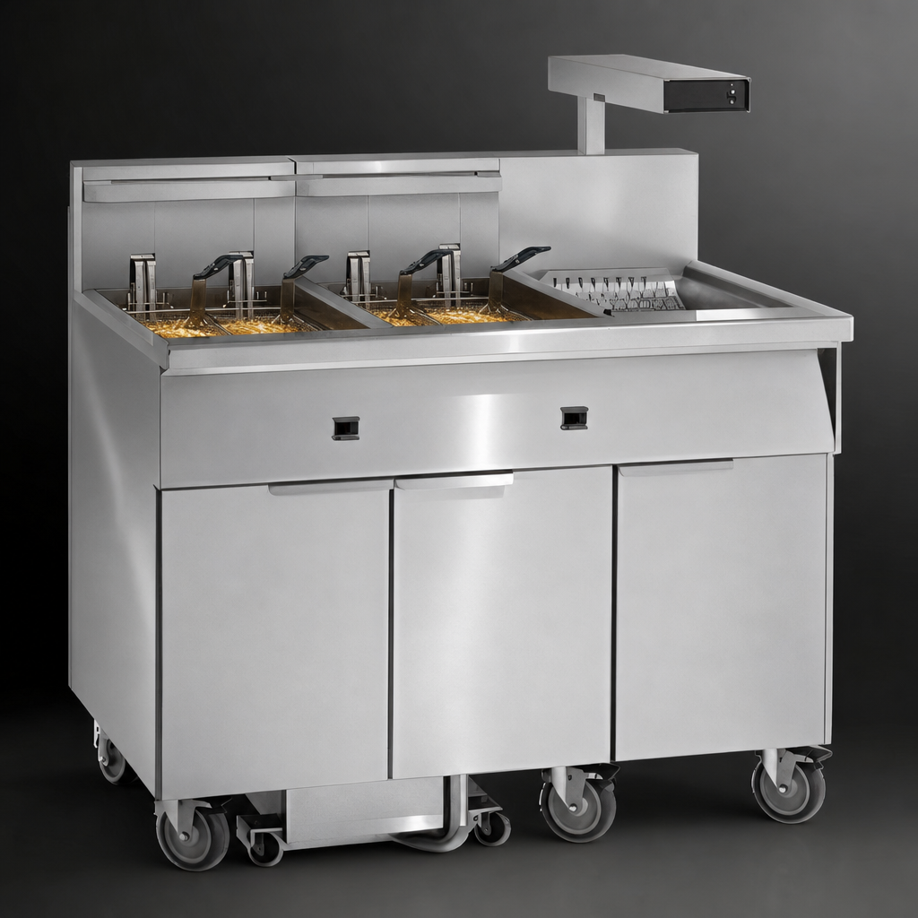 Dual 75 lb. Fry Tanks