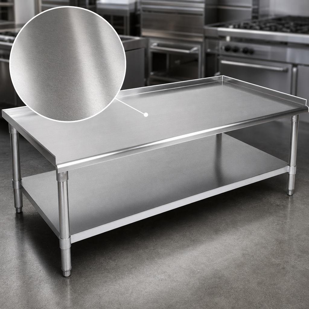 16-Gauge Type 300 Stainless Steel Top