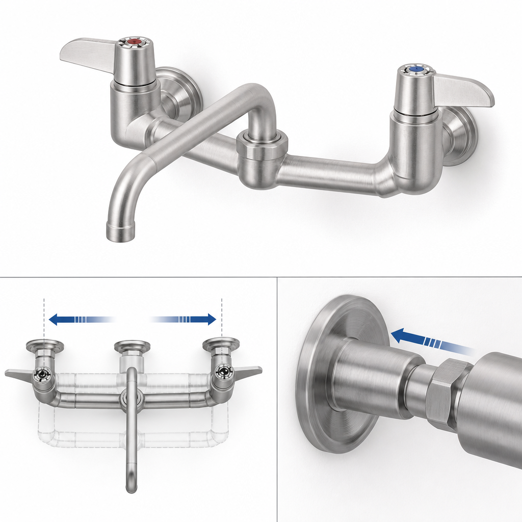 Adjustable Wall-Mount Centers