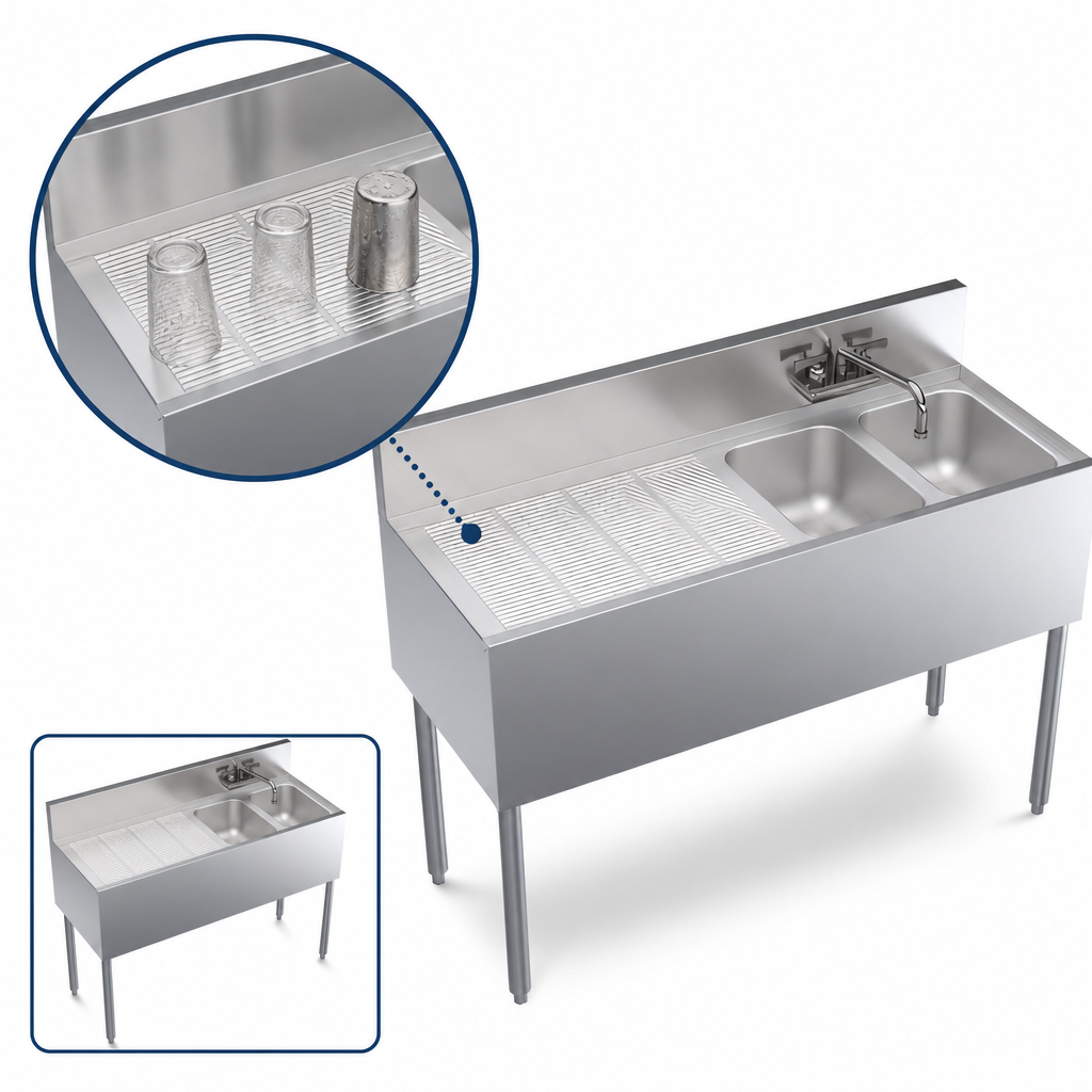 Left Embossed Drainboard