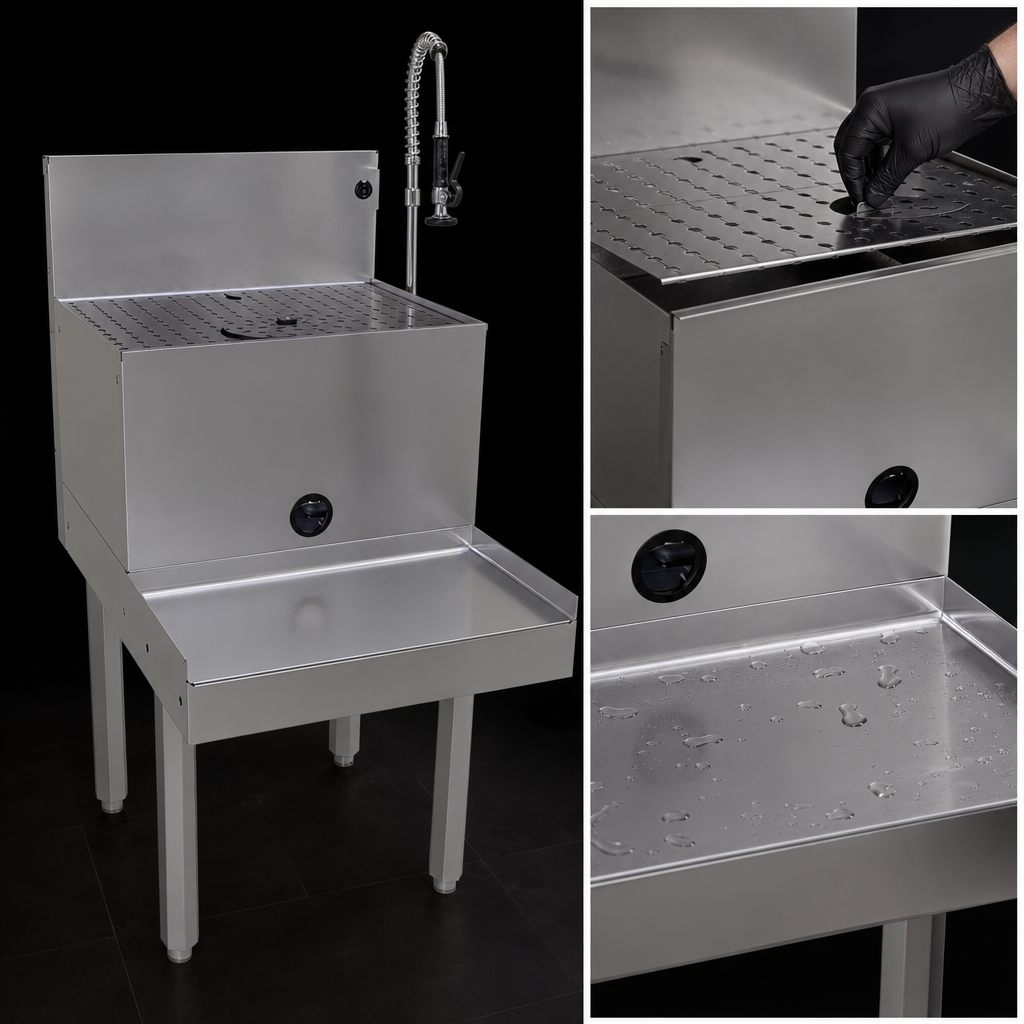 Drainboard Work Surface