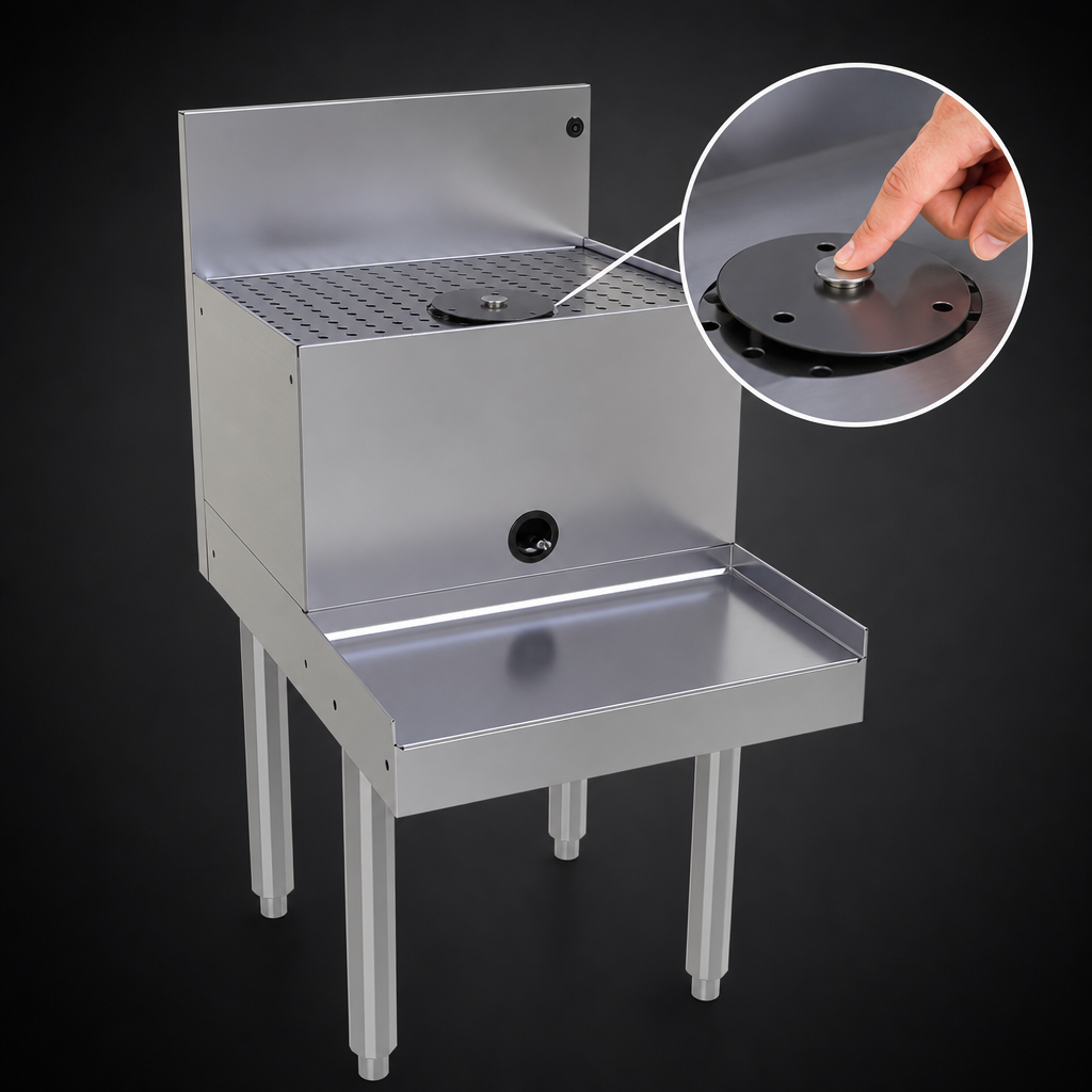 Push-Down Rinser Faucet