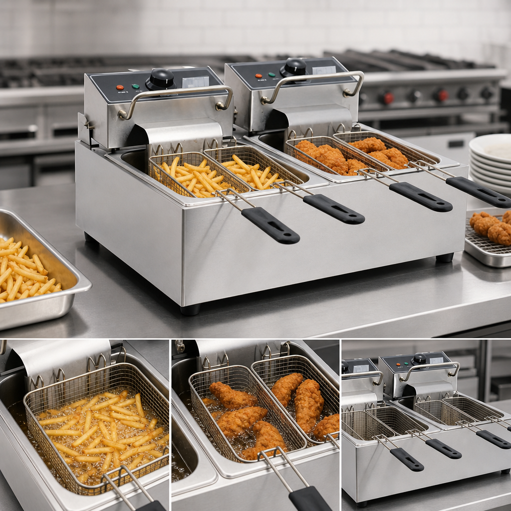 Dual Fry Pots