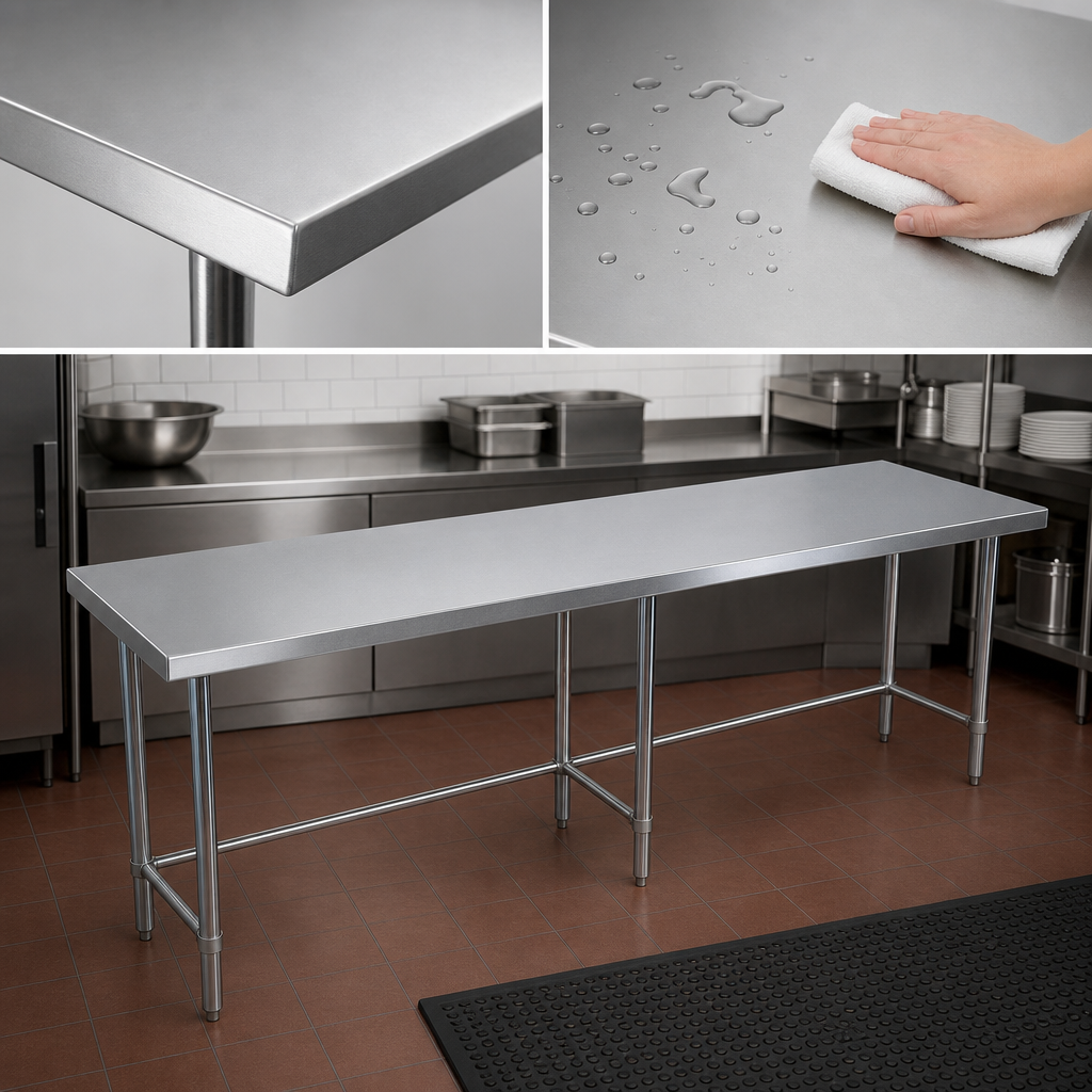 304 Stainless Steel Flat Top