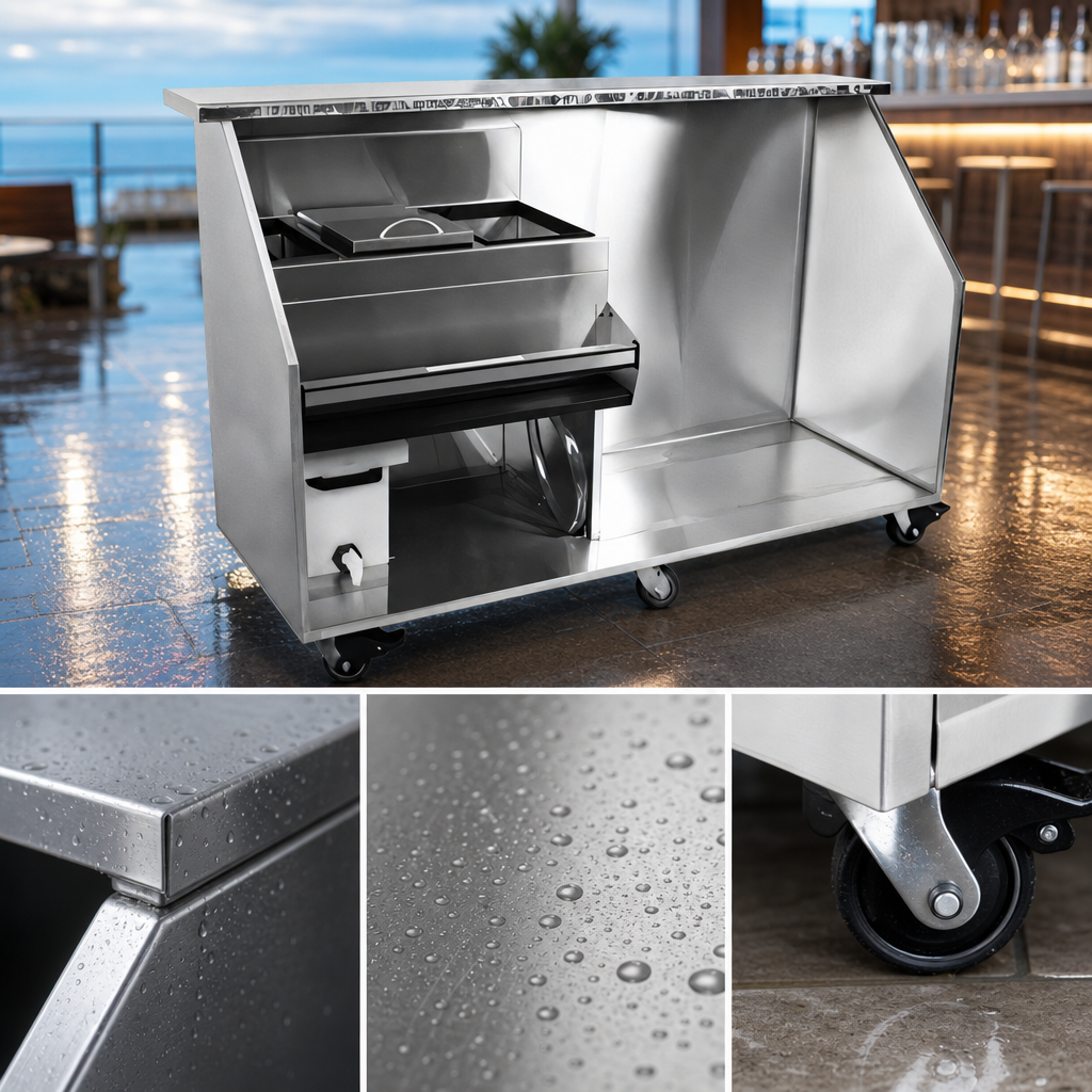 Weather-Resistant Stainless Steel Construction