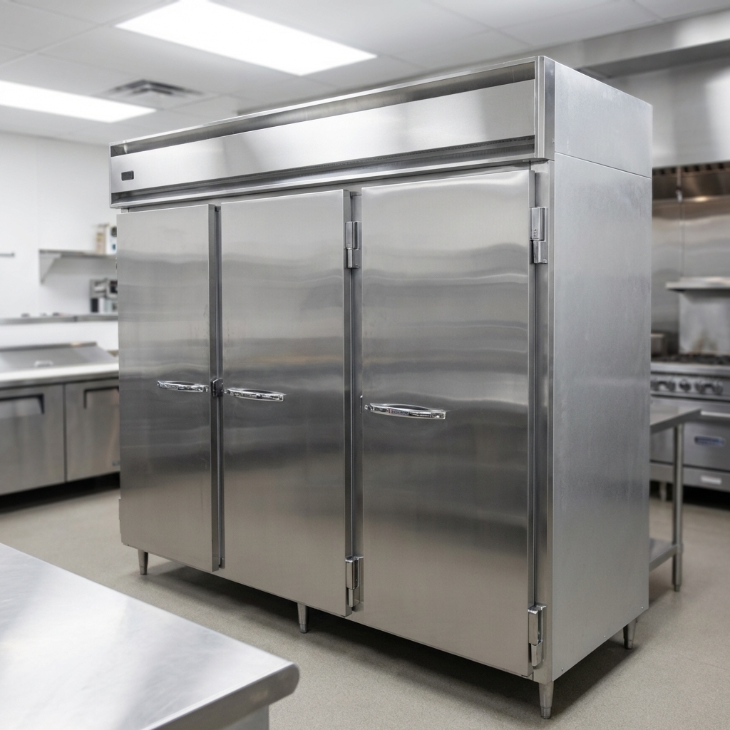 Showcasing a robust stainless steel front and corrosion-resistant aluminum ends, this extra-wide heated holding cabinet is engineered for lasting durability in any busy commercial kitchen.