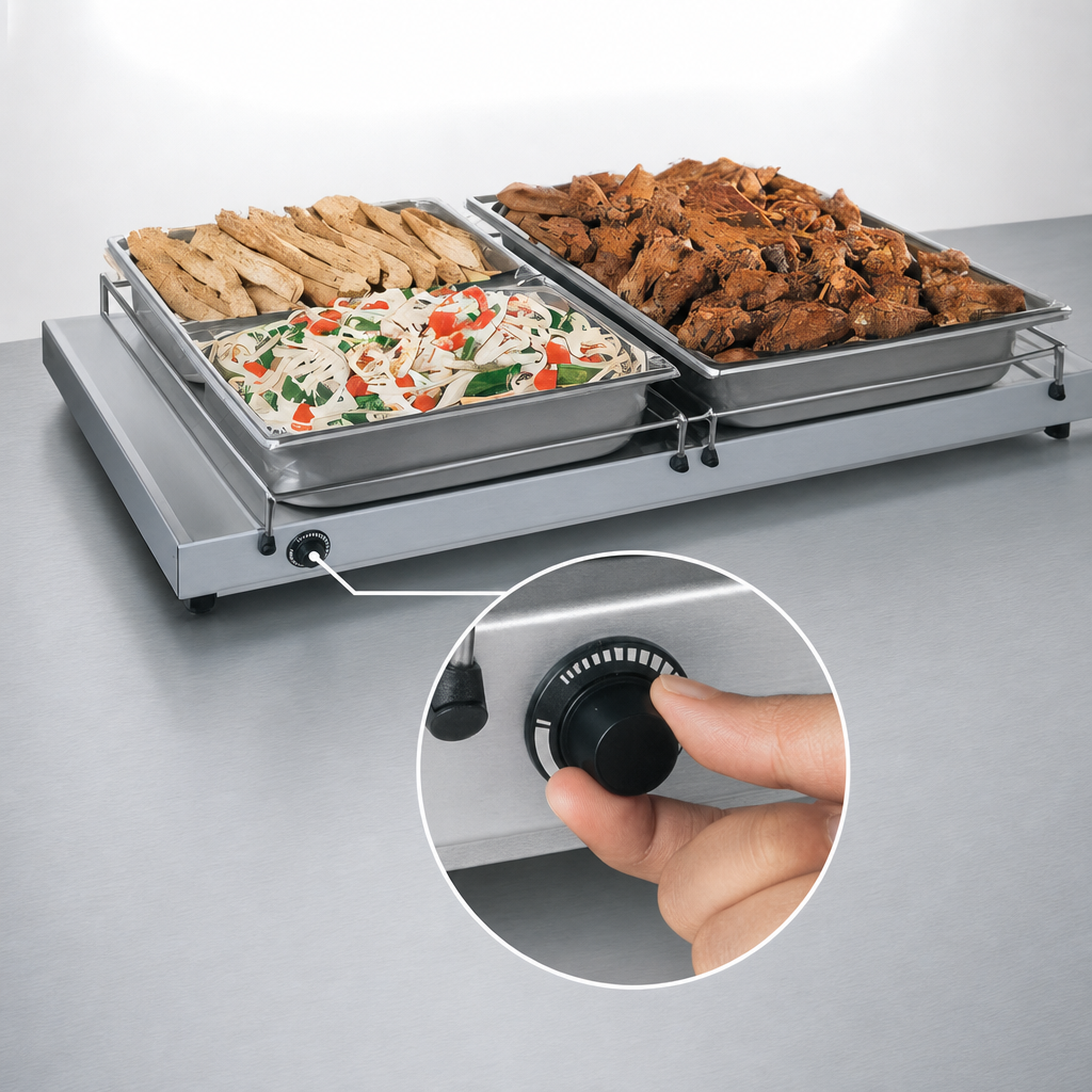 Built-In Adjustable Thermostat