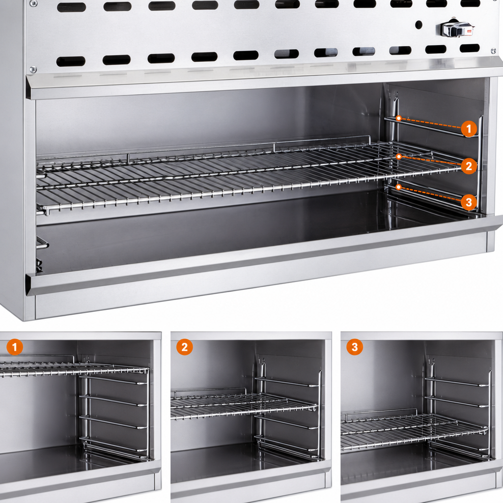 3-Position Rack