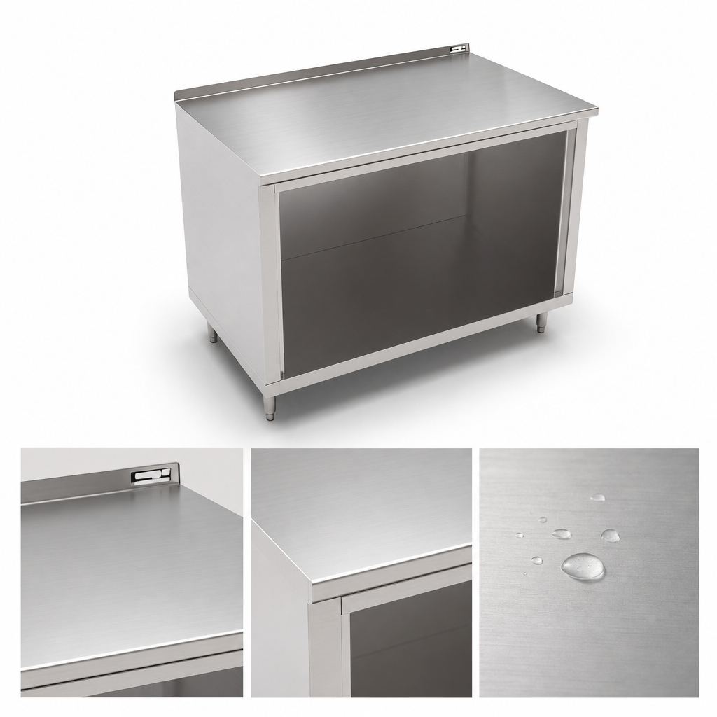 16-Gauge Type 300 Stainless Steel Top