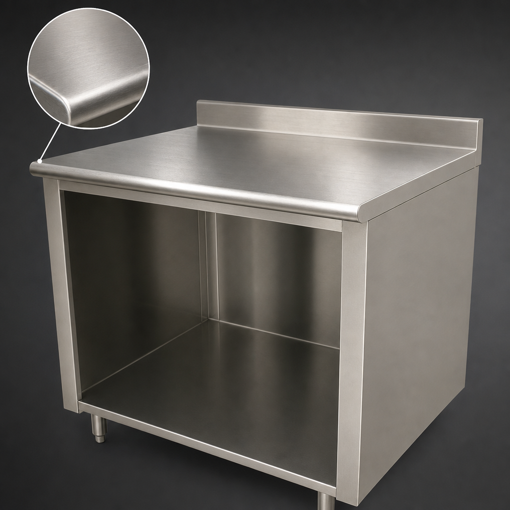 14-Gauge 304 Stainless Steel Top