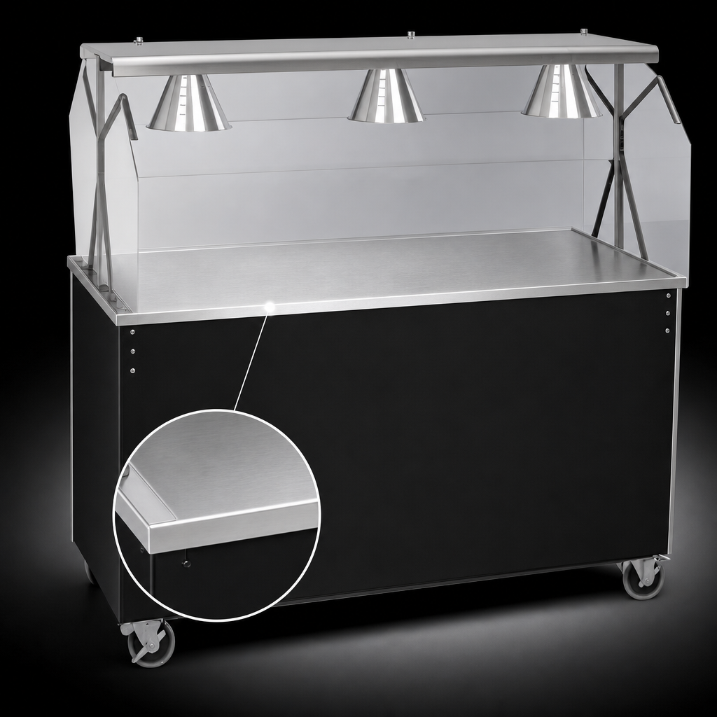 Seamless Stainless Steel Top
