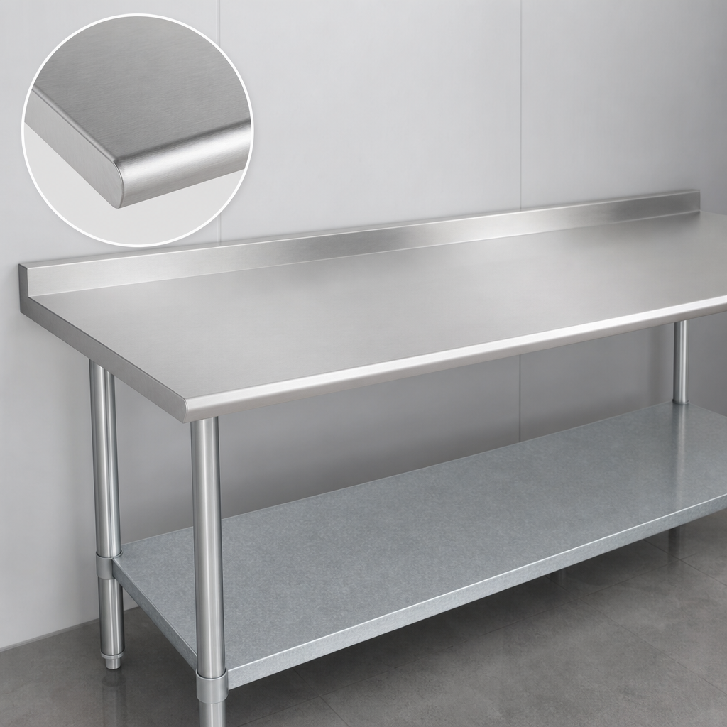 16-Gauge 400-Series Stainless Steel Top