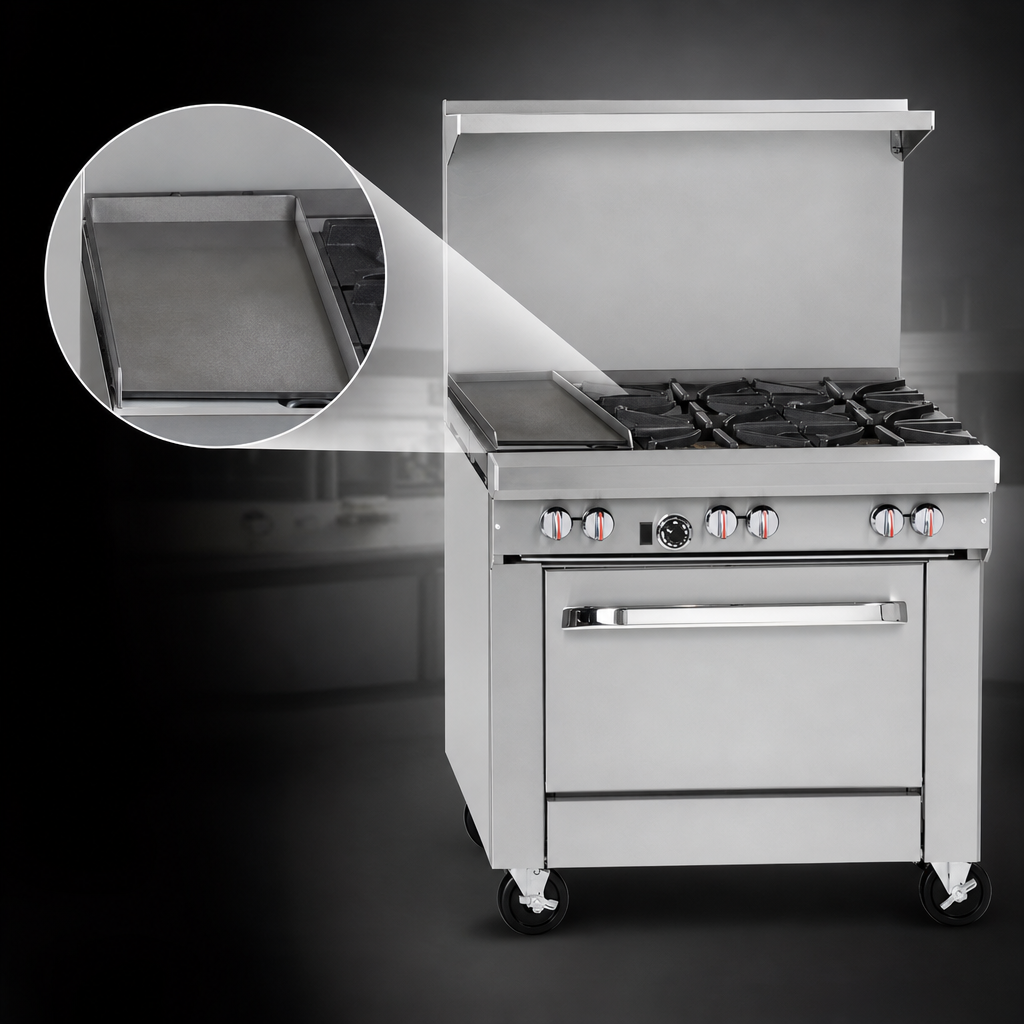 12-Inch Left Griddle