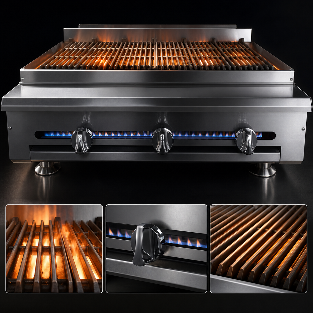 Six-Burner, 99,000 BTU Output