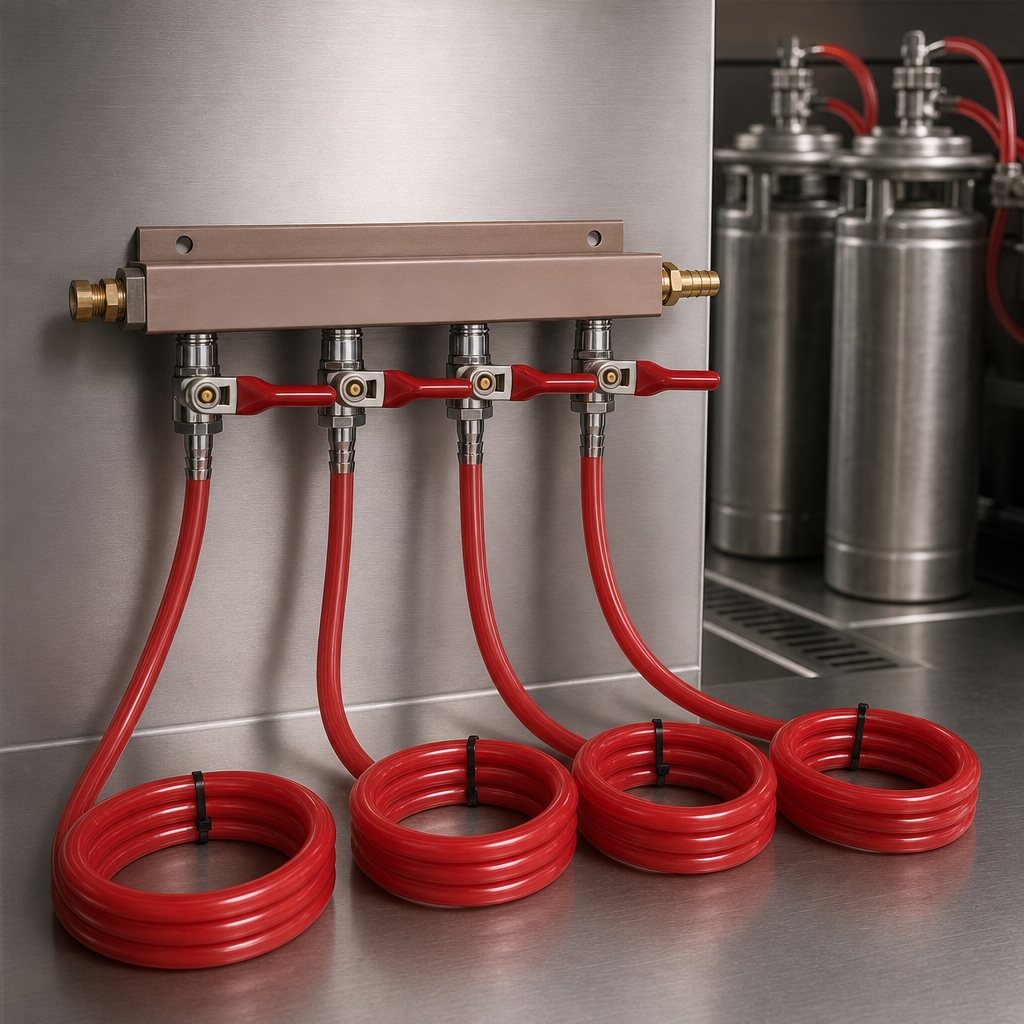 Red Gas Tubing Included