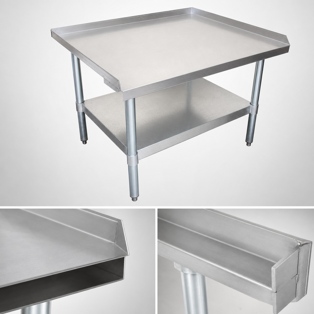 Reinforced Stainless Steel Top