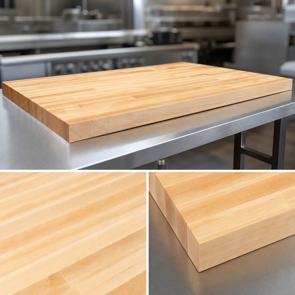 Blended Rails, Edge Grain Construction