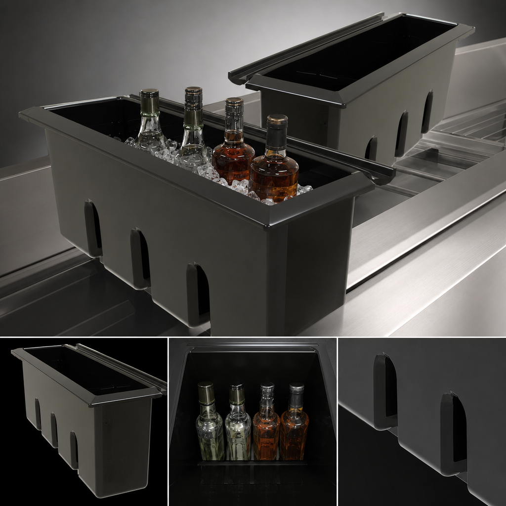 4-Bottle Capacity