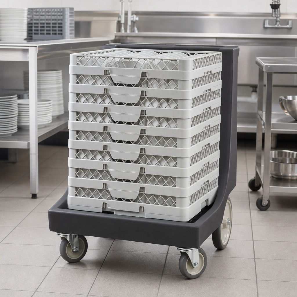 Full-Size Dish Rack Transport