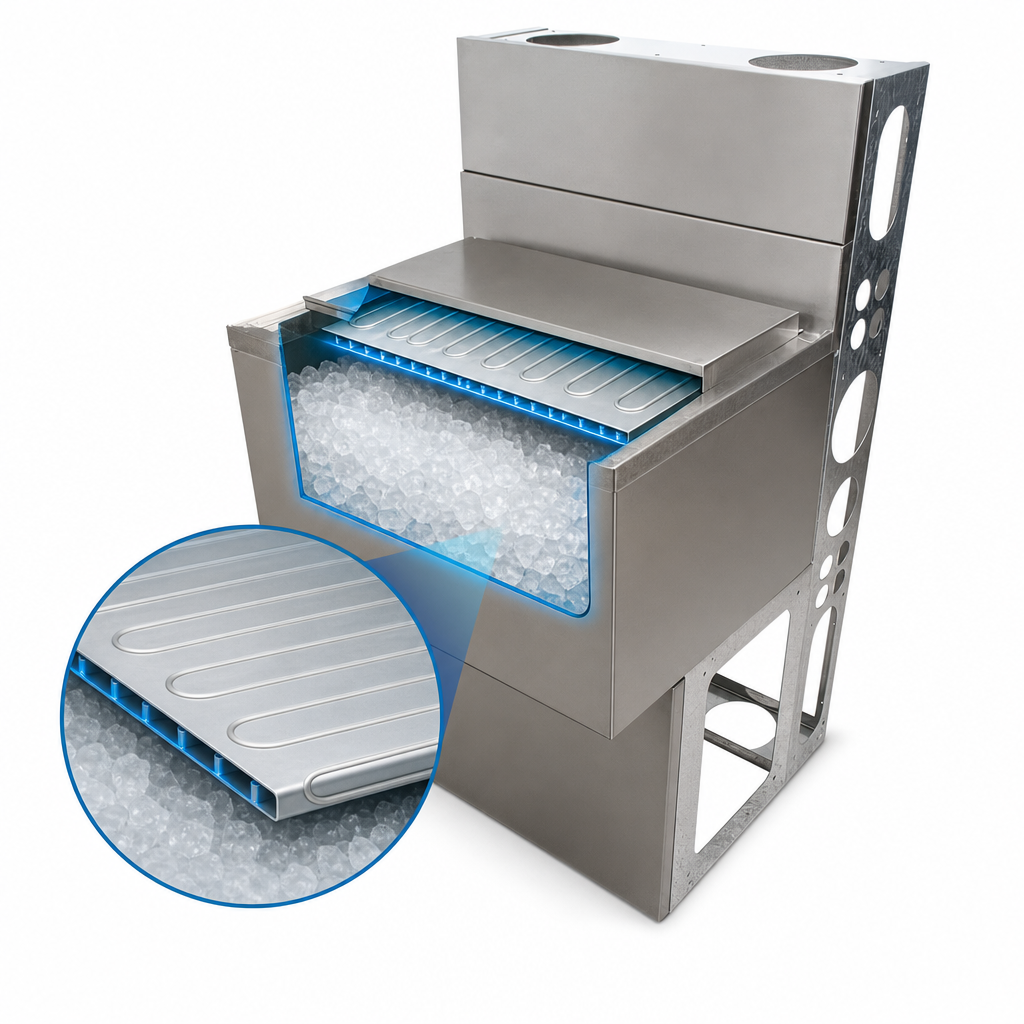 7-Circuit Aluminum Cold Plate