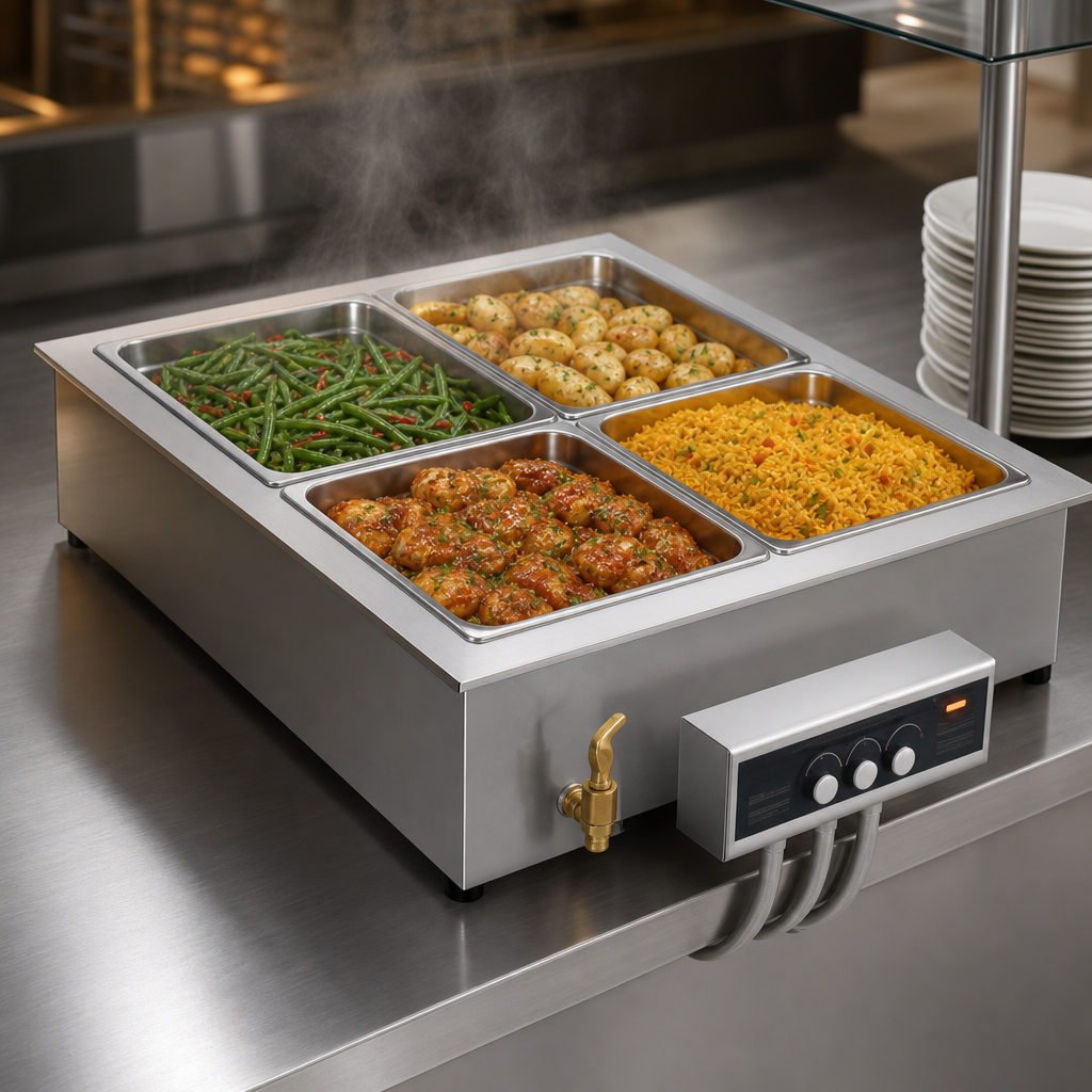 4 Full-Size Pan Capacity