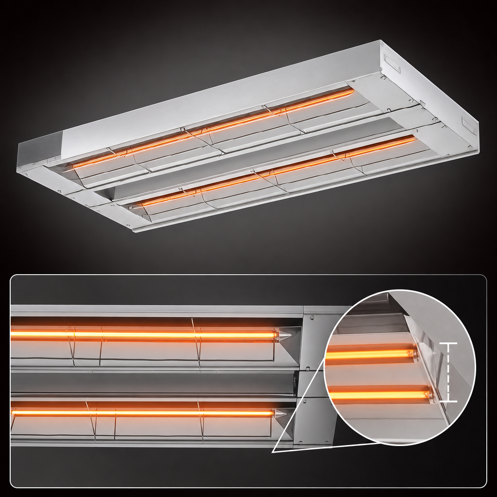 Double Heater Rod Housing